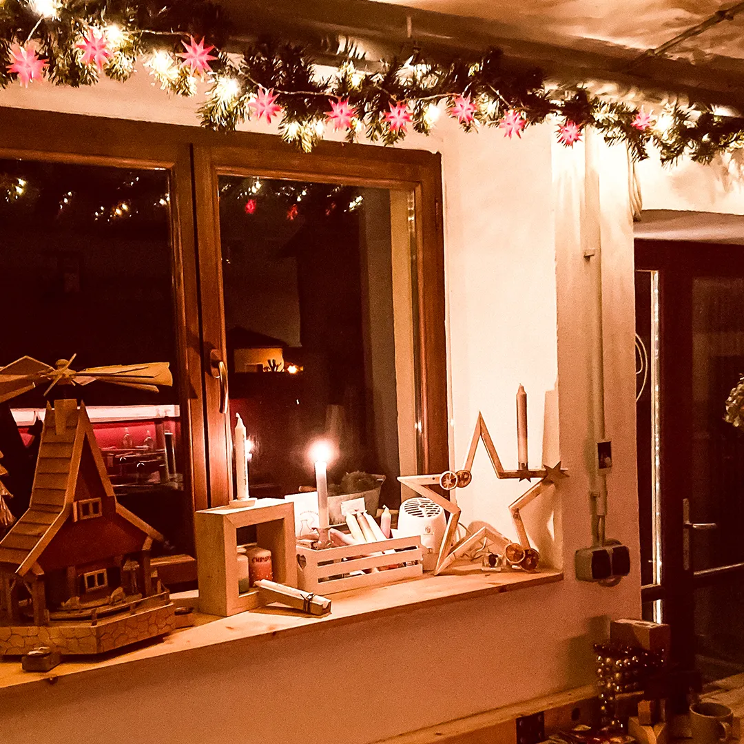 weihnachtlichen ambiente bei kreative gluecksmomente